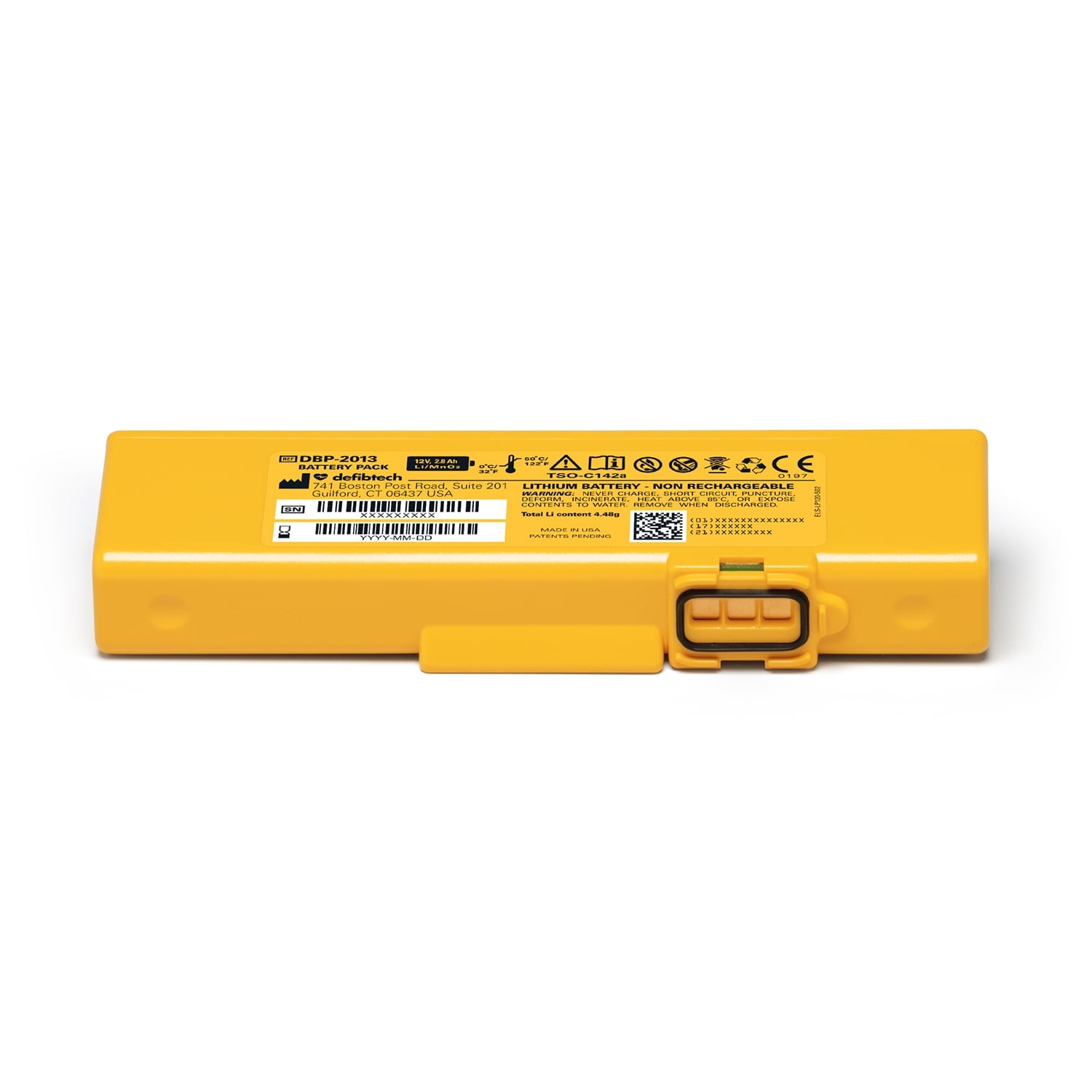 Aviation Battery for Defibtech Lifeline VIEWECGPRO AEDs Product