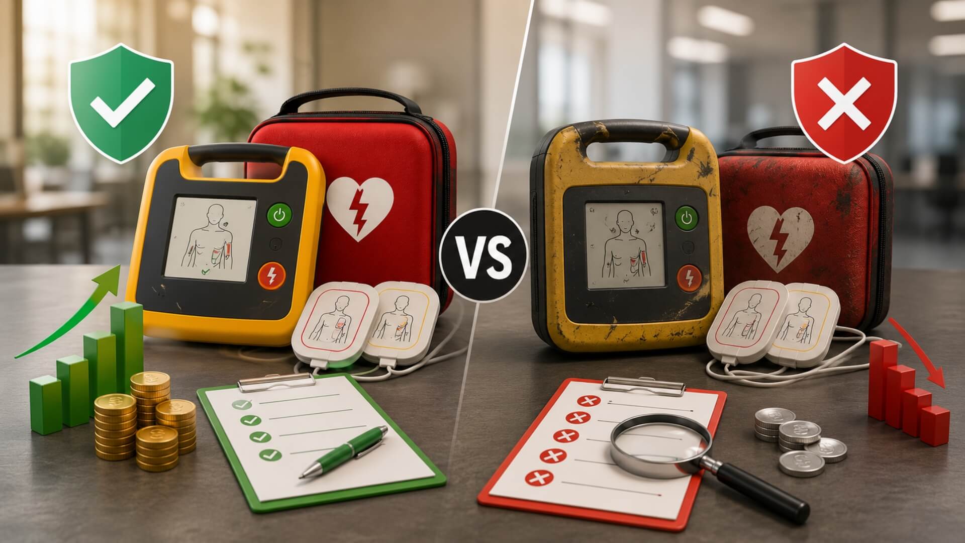Refurbished vs New AEDs — Honest Cost & Risk Breakdown | AED Brand Review