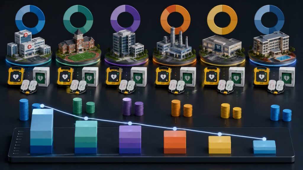 AED Total Cost Comparison Across 6 Industries | AED Brand Review