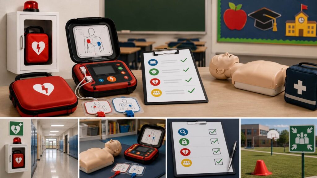 AED Training for Schools — Curriculum & Drills Guide | AED Brand Review