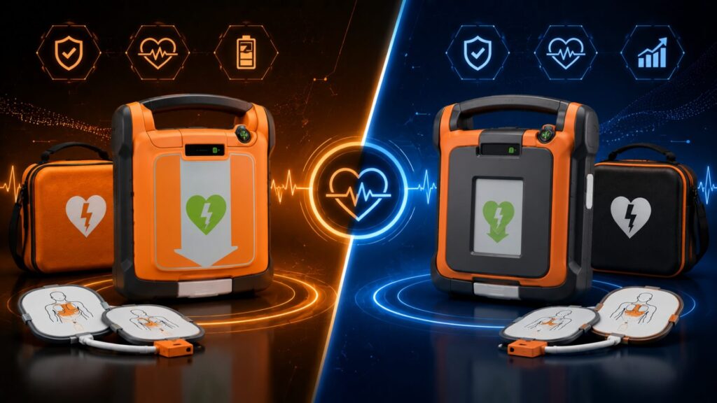 Cardiac Science G3 vs G5 — Powerheart Comparison | AED Brand Review
