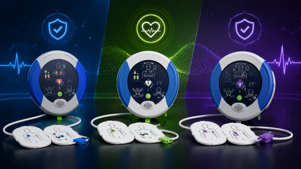 HeartSine 350P vs 360P vs 450P — Which Samaritan | AED Brand Review