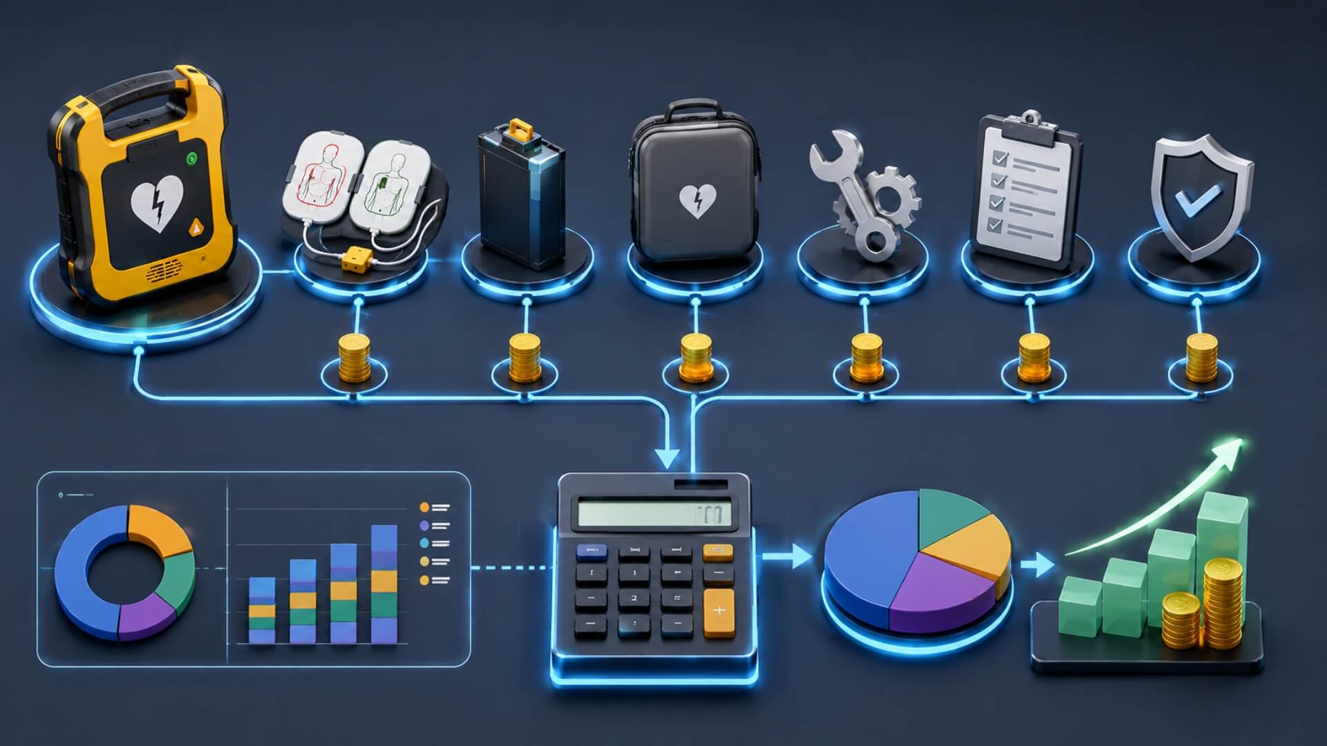 How the AED Cost Calculator Works — Behind the TCO Math | AED Brand Review