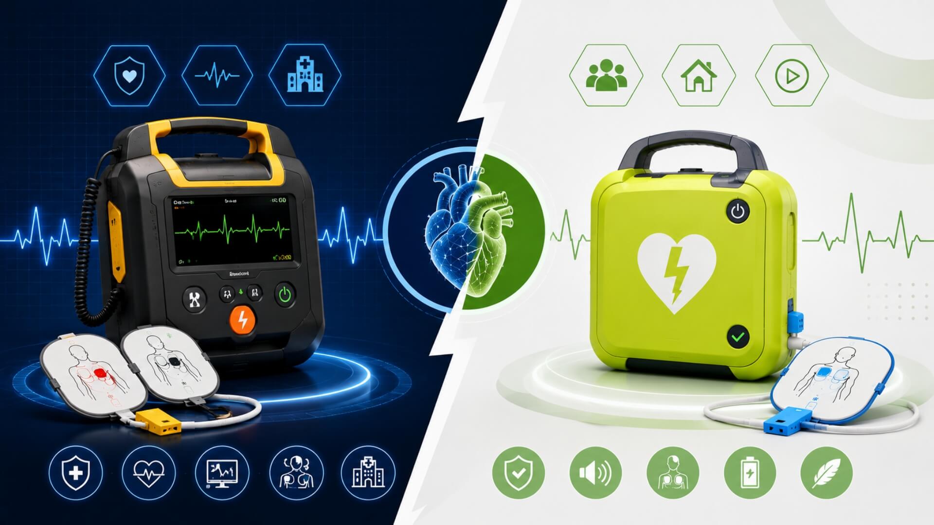 LIFEPAK vs Philips — Clinical vs Lay-User Comparison | AED Brand Review