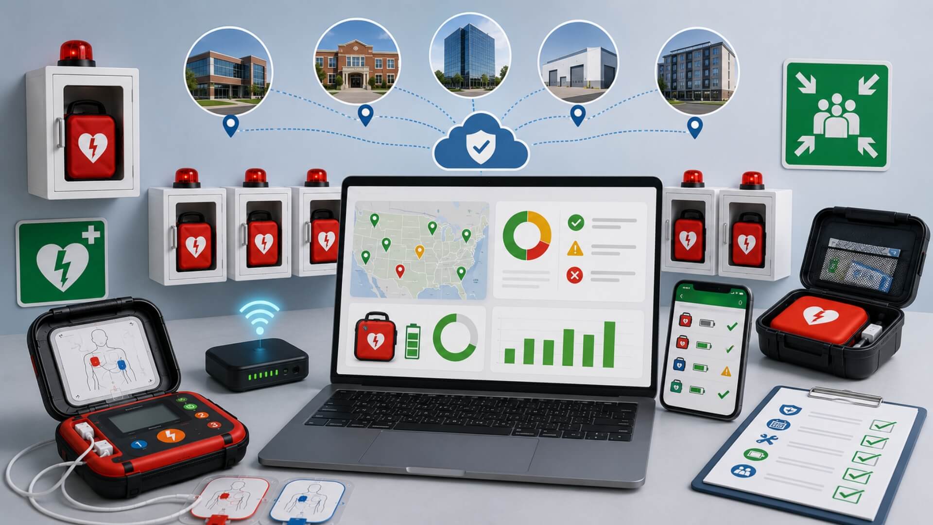 Multi-Site AED Fleet Management Guide — Tracking & Compliance at Scale | AED Brand Review