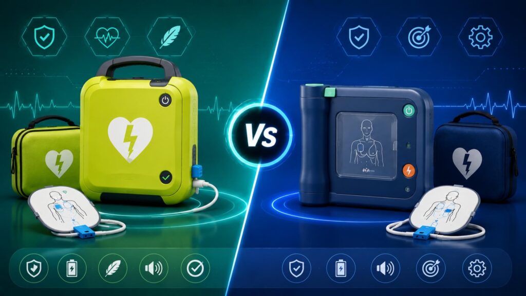 Philips OnSite vs Philips FRx — Which Should You Buy | AED Brand Review