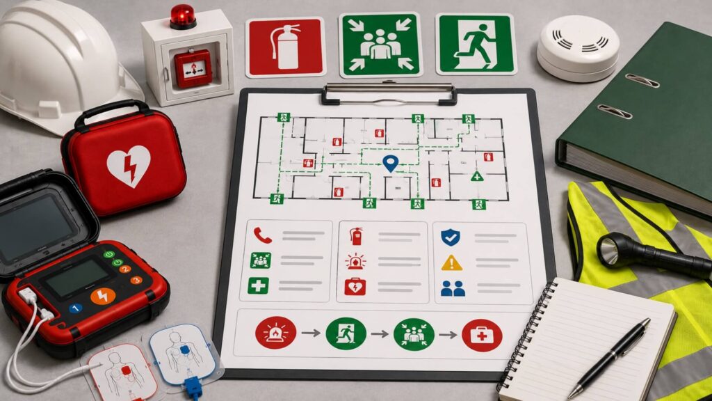Workplace Emergency Action Plans — OSHA-Compliant Template | AED Brand Review