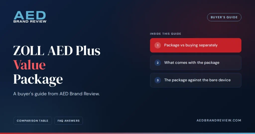 ZOLL AED Plus Value Package, a buyer's guide from AED Brand Review